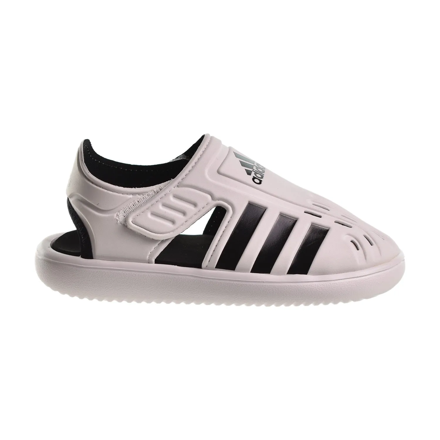 Adidas Summer Closed Toe Water Little Kids' Sandals Cloud White-Core Black