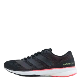 Adizero Adios 5 Shoes Core Black / Core Black / Signal Pink / Coral