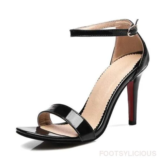 Ankle Strap High Heel Sandals