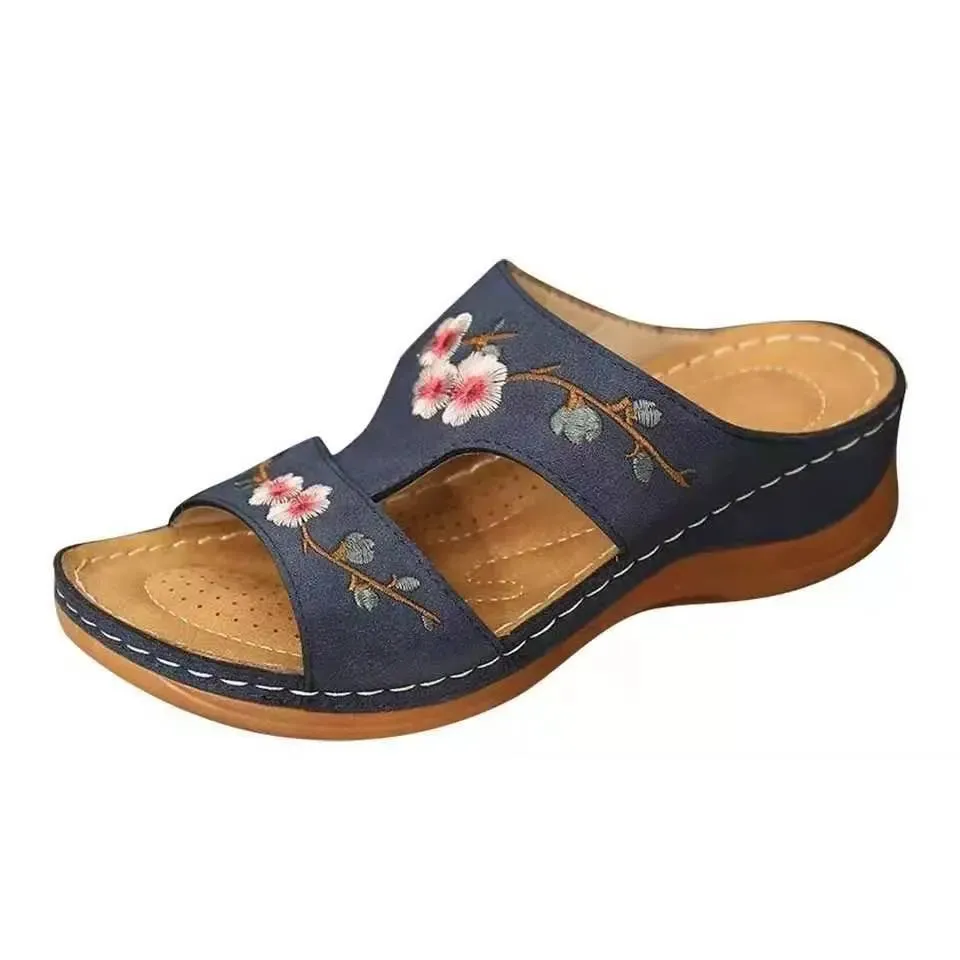 Araminta - Comfortable Wedge Sandals for Women