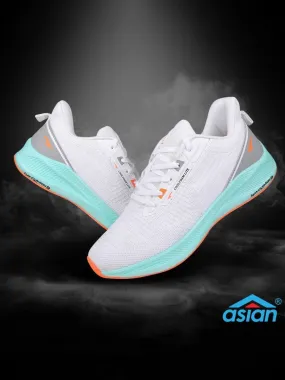 ASIAN Men Woven Design Lightweight Sneakers