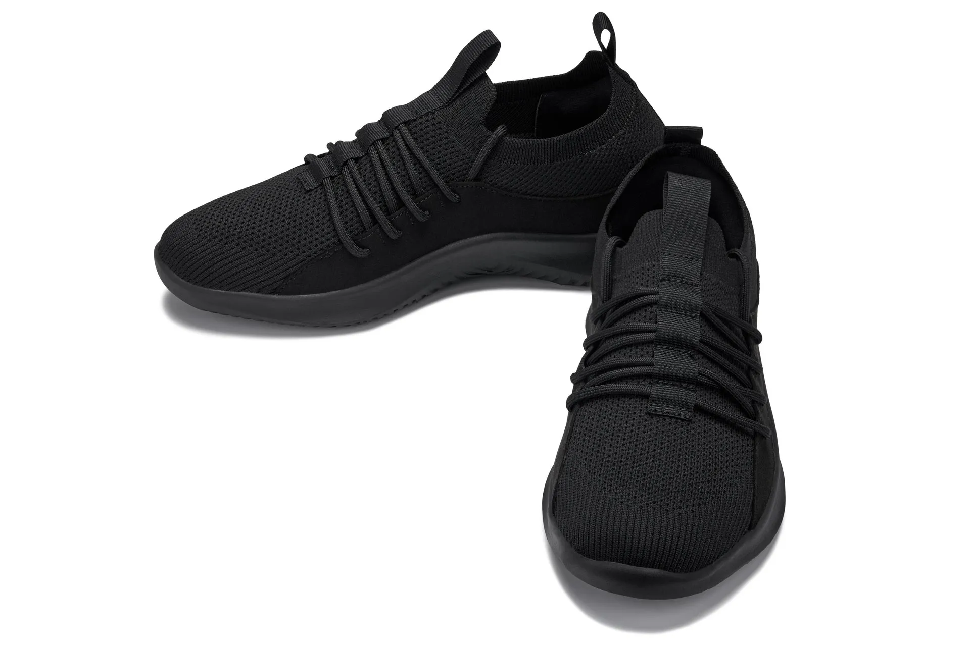 CALTO - Q130 - 2.4 Inches Taller (Black/Black Sole) - Ultra Lightweight Sneakers