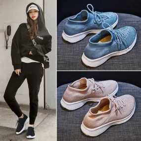 Casual Fashion Breathable Women Walking Sneakers