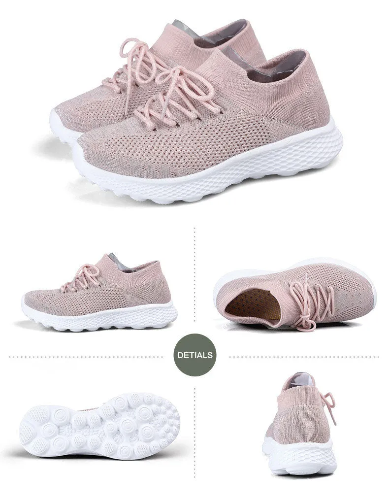 Casual Fashion Breathable Women Walking Sneakers