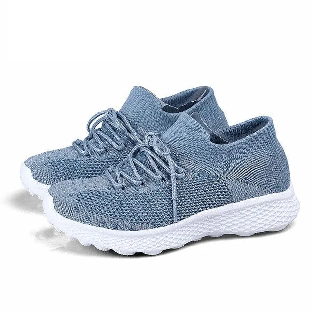 Casual Fashion Breathable Women Walking Sneakers