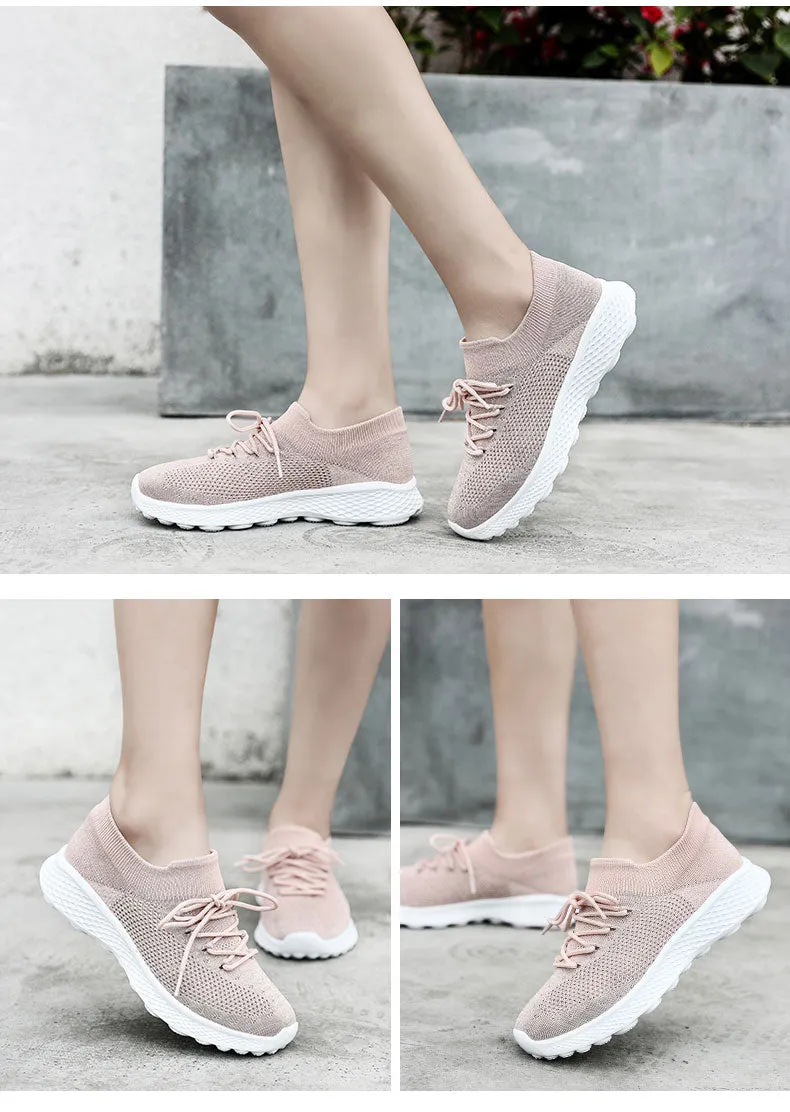 Casual Fashion Breathable Women Walking Sneakers