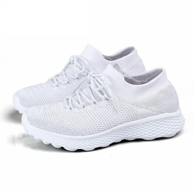 Casual Fashion Breathable Women Walking Sneakers