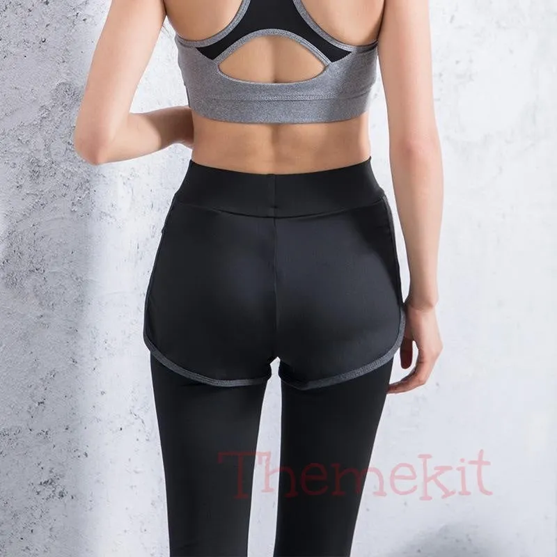 Elastic Quick Dry Running Yoga Pants