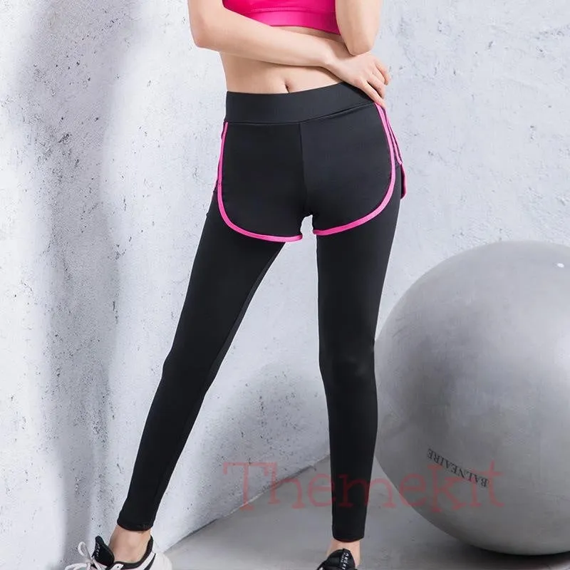 Elastic Quick Dry Running Yoga Pants