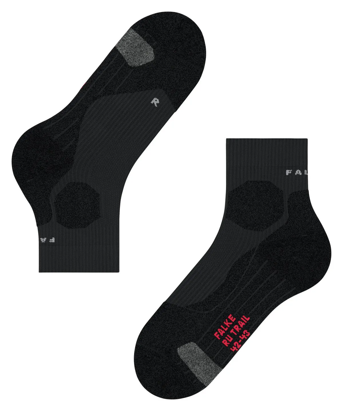 Falke | RU Trail | Running Socks | Women's | Black