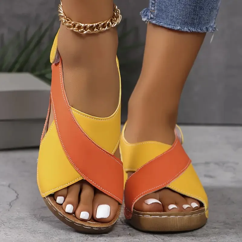 Ivyshape | Comfortable Ankle Strap Sandals