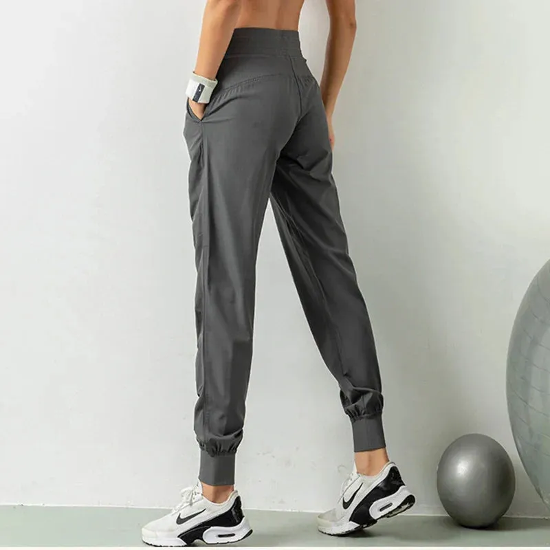 Loose Fit Elastic Quick Dry Jogging Sweatpants