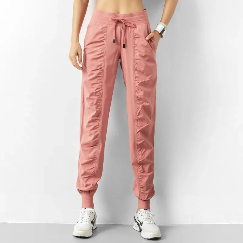 Loose Fit Elastic Quick Dry Jogging Sweatpants