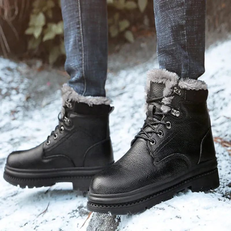 Men's Outdoor Working Snow Ankle Boots