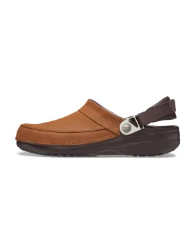 MoPQ Classic Clog - Orange / Mocha