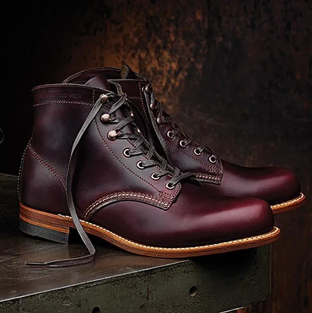 New Handmade Men's Burgundy Leather Chukka Ankle Boots, Men Lace Up Designer Boots