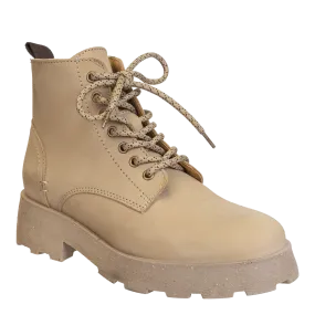 OTBT - IMMERSE in BEIGE Heeled Cold Weather Boots