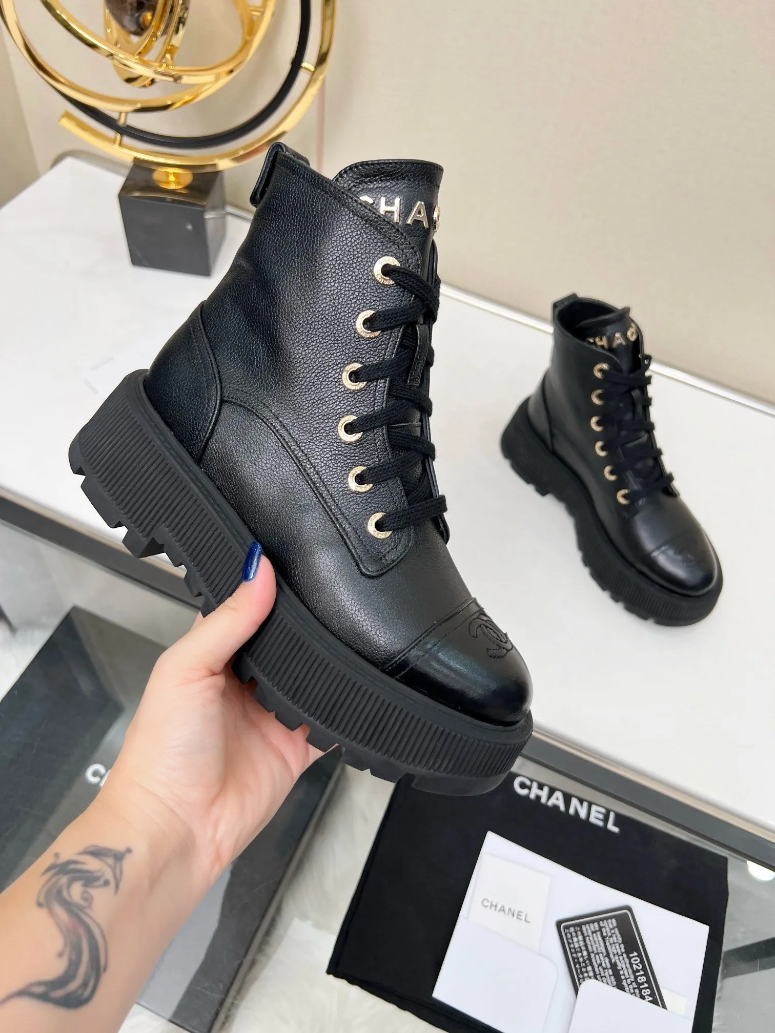 SE1467 CC Combat Boots / Size5-13