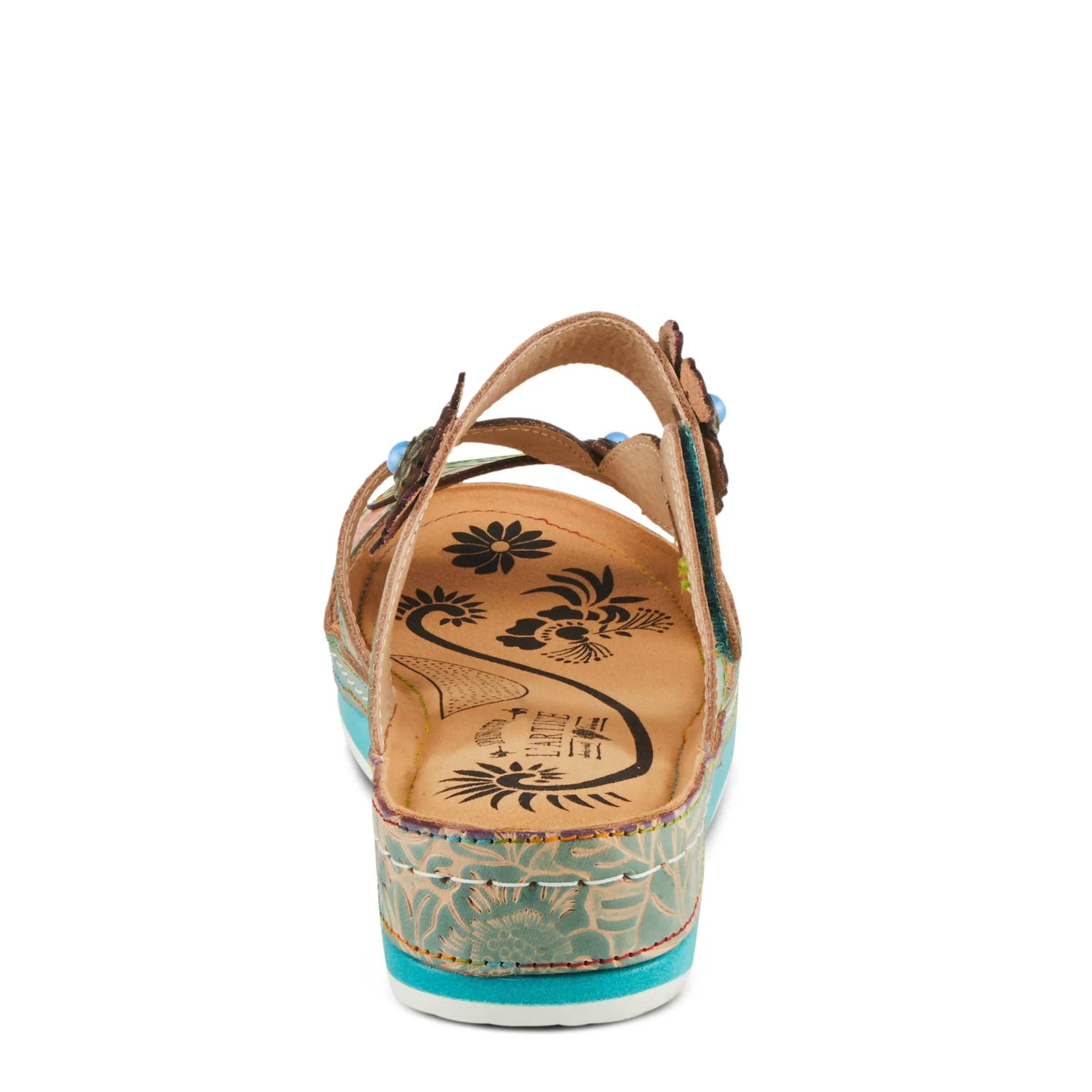 Spring Step Shoes L'Artiste Pillow-Soft Women's Comfortable Floral Sandals