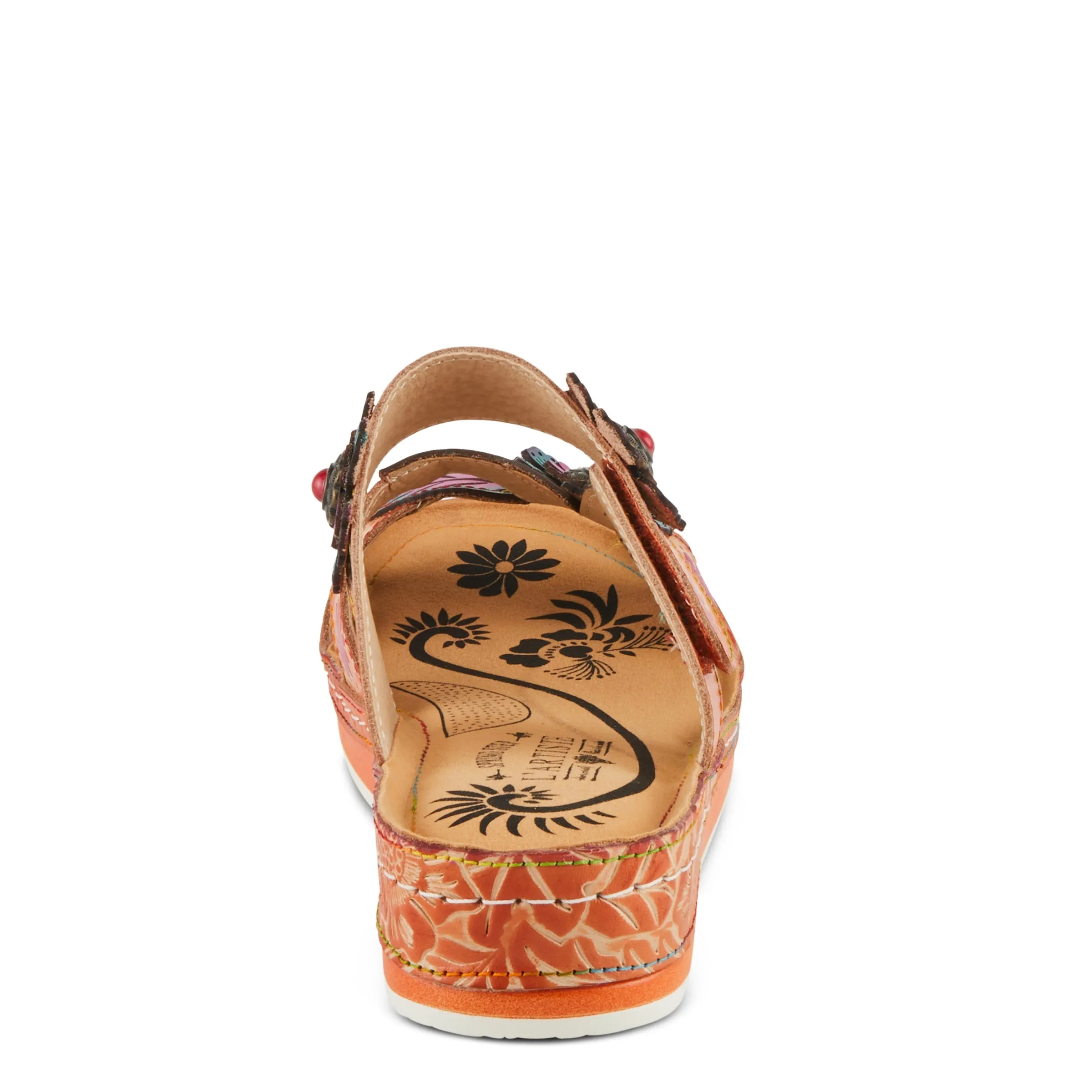 Spring Step Shoes L'Artiste Pillow-Soft Women's Comfortable Floral Sandals