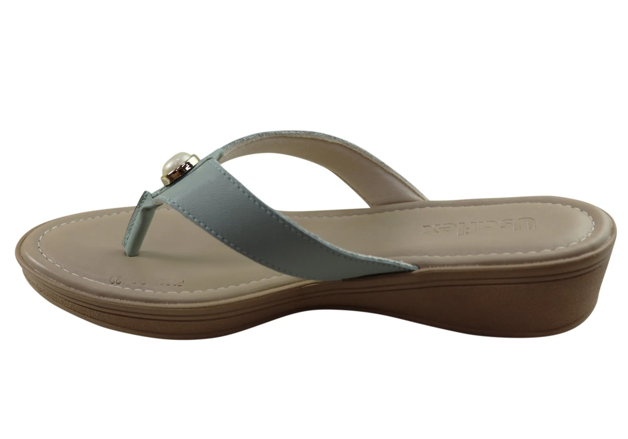 Usaflex Pyrmont Womens Comfortable Thongs Sandals Made In Brazil