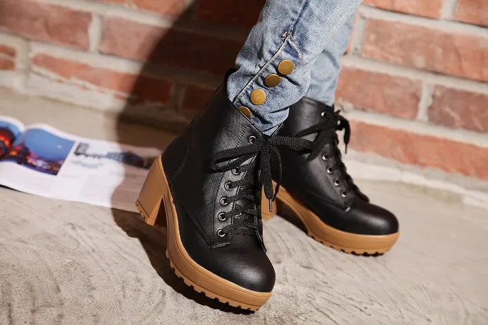 Women's Casual Retro Punk Boots