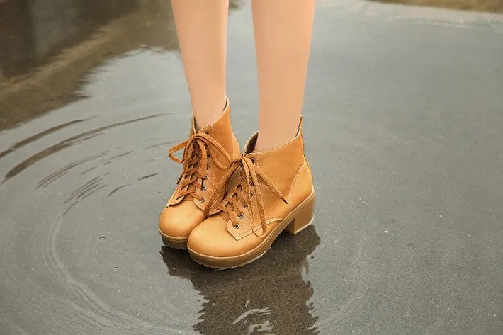 Women's Casual Retro Punk Boots