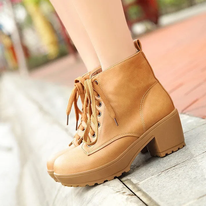 Women's Casual Retro Punk Boots