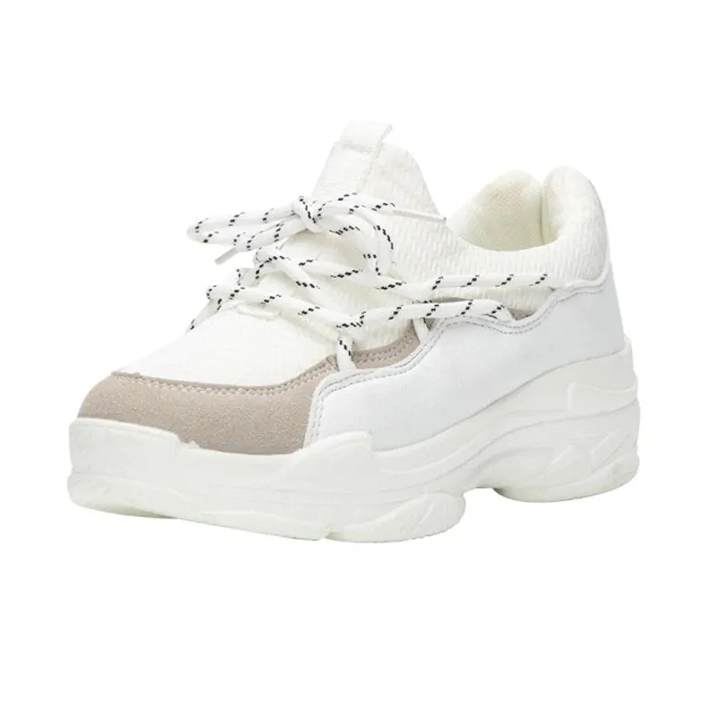 Women's Spring/Autumn Breathable Platform Sneakers