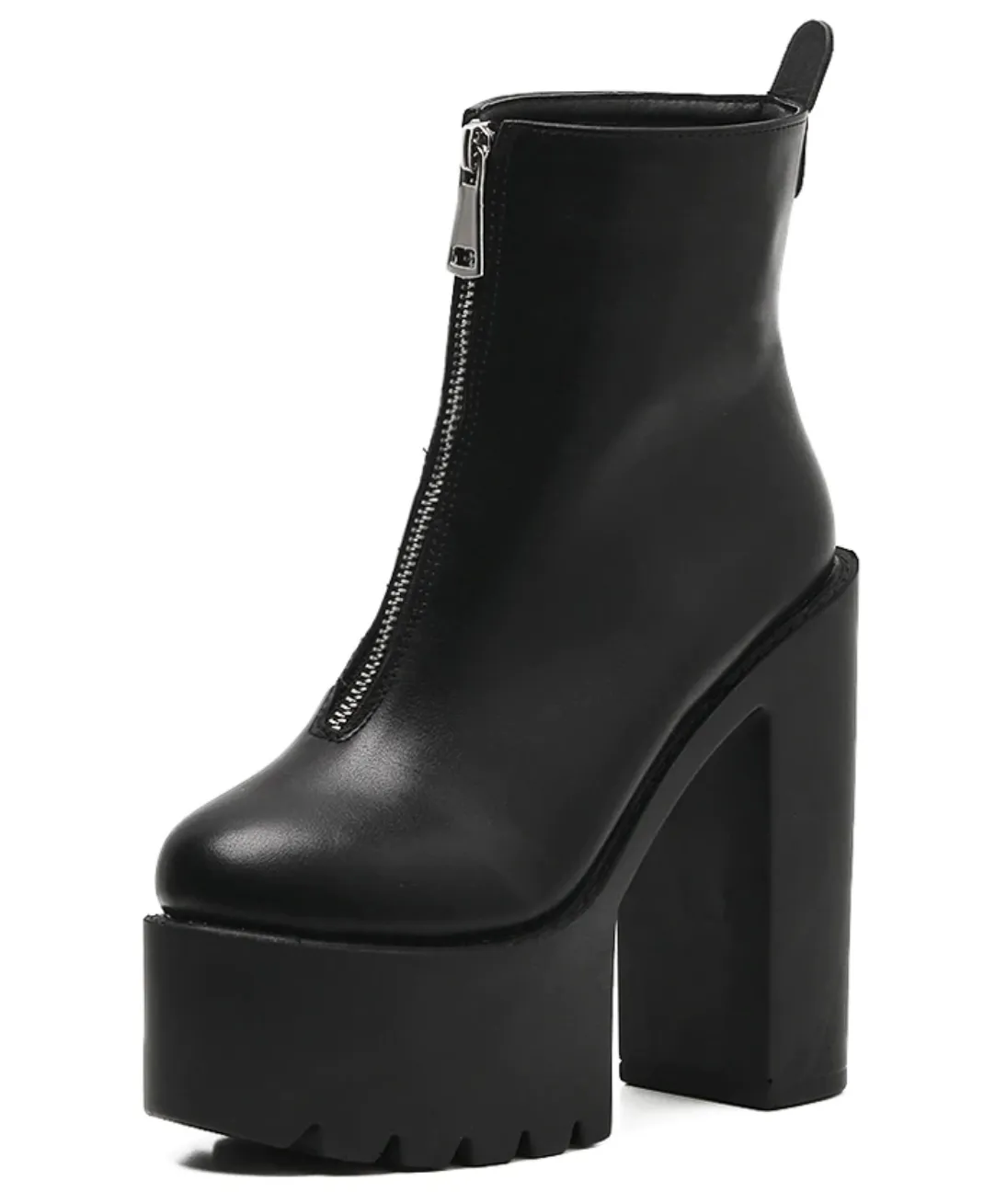 Women's Spring/Autumn Square Heels Ankle Boots